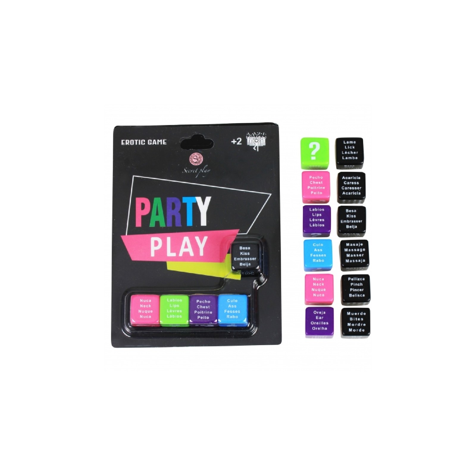 Secretplay Juego Party Play 5 Dados (es/pt/en/fr)