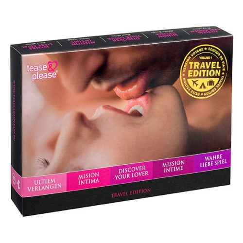 Tease & Please Intimate Mission Travel Edition - Exciting Couples Game