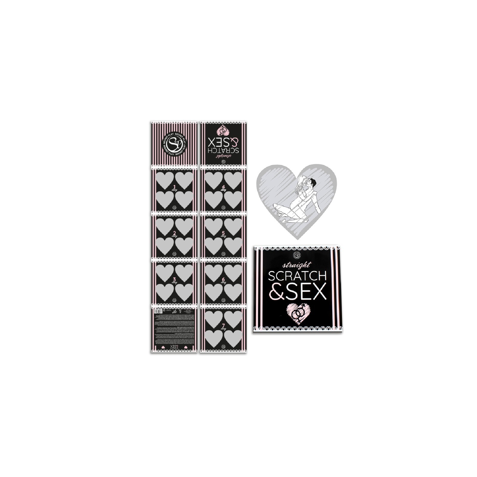 Secretplay Scratch & Sex Game for Hetero Couples - Fun and Exciting