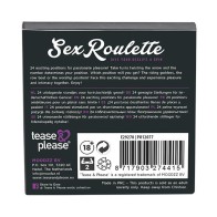 Divertido Juego Sex Roulette Kamasutra de Tease & Please