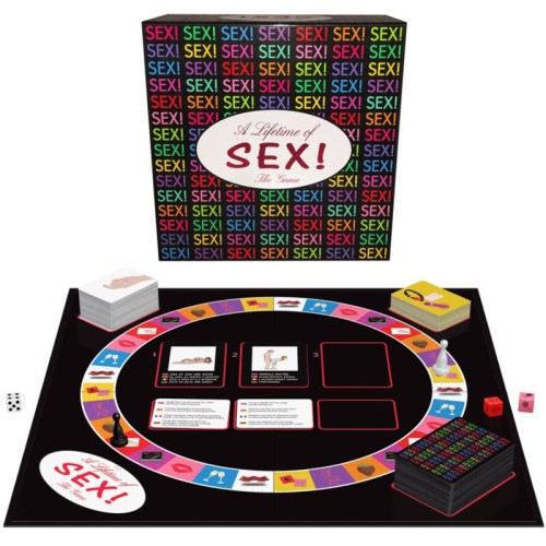 A Lifetime Of Sex Board Game for Couples