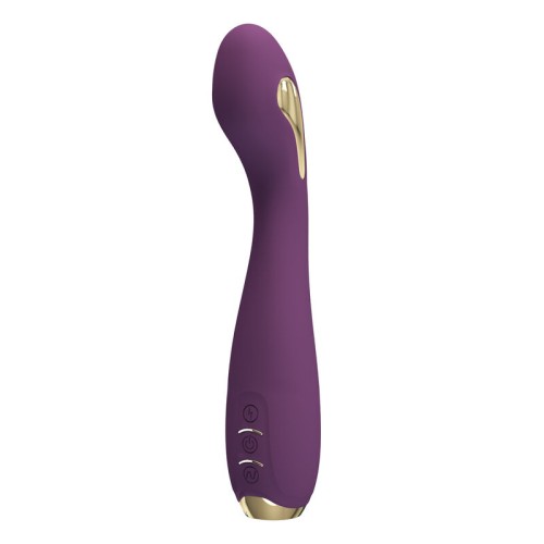 Pretty Love Hector App-Controlled Shock Vibrator Purple