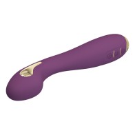 Pretty Love Hector App-Controlled Shock Vibrator Purple