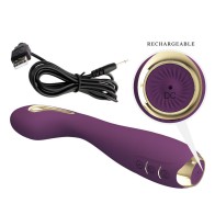 Pretty Love Hector App-Controlled Shock Vibrator Purple