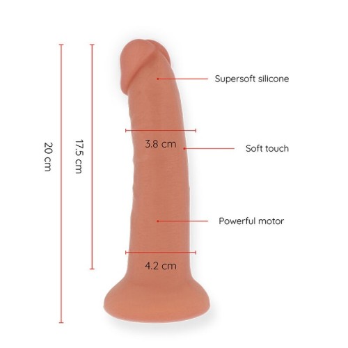 Vibrating Dildo Cyber Realism Bogotá 20cm