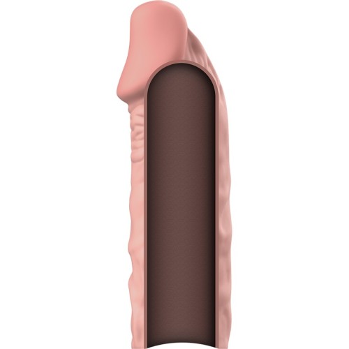 Extension De Pene Silicona Líquida Natural V5