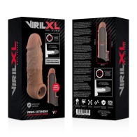 Liquid Silicone Penis Extension V7 Brown