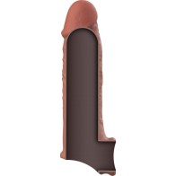 Liquid Silicone Penis Extension V9 Brown