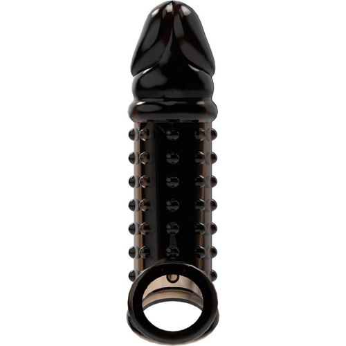 Extensión y Funda De Pene V11 Negro - Experiencia de Placer Definitiva