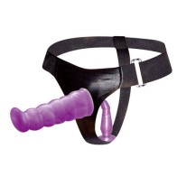 Female Anal and Vaginal Harness for Dual Pleasure