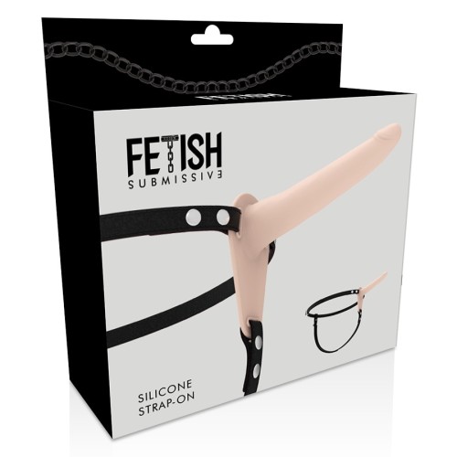 Flesh Silicone Harness - Control Your Pleasure