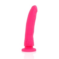 Delta Club - Harness + dildo Pink Silicone 17cm