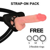 Rockarmy Harness + Premium Liquid Silicone Dildo Spitfire