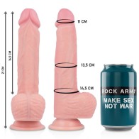 Rockarmy Arnés + Dildo de Silicona Líquida Premium Spitfire