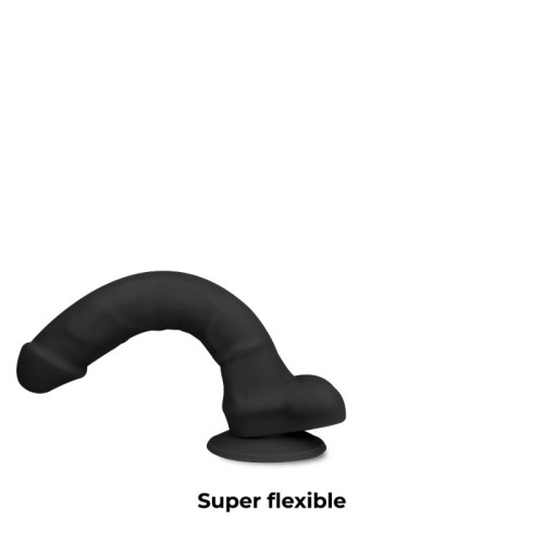 Harness + Articulable Silicone Dildo