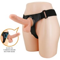 Universal Harness Briefs with Realistic 20 cm Dildo