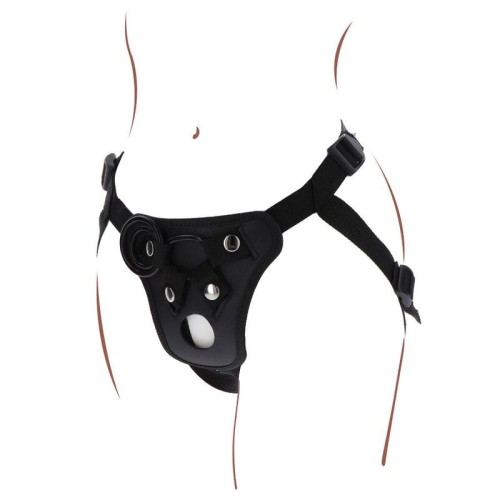 Arnés de Placer Strap-on Negro para Juego de Roles