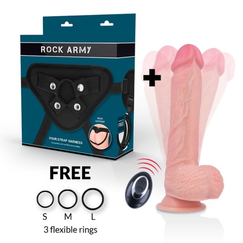 Rockarmy Apache Premium Liquid Silicone Vibrator Remote Control