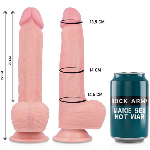 Rockarmy - Arnés y Hawk Rotador Y Vibrador 22 Cm