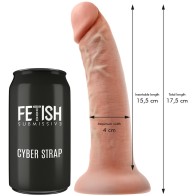 Cyber Strap - Arnés Con Dildo Y Bala Control Remoto Technology Watchme