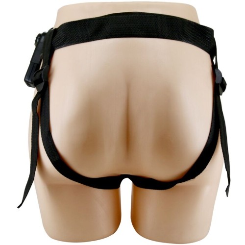 Starks Vibrating Harness Briefs with Hollow Dildo 17.5 cm