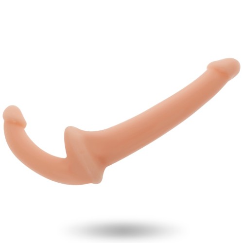 Natural Strapless Harness Dildo for G-Spot Pleasure