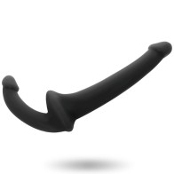 Harness-Free Black Dildo