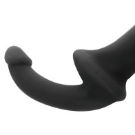 Harness-Free Black Dildo