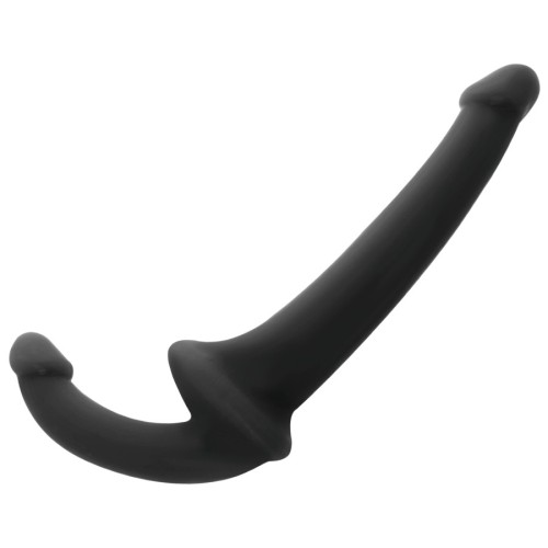 Harness-Free Black Dildo