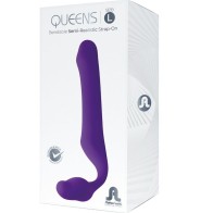 Queens Flexible Strap-on Violet Size L