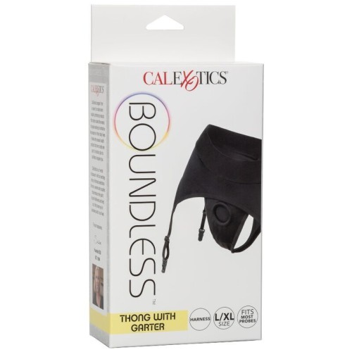 Boundless Thong Harness with Suspender S/M - Comfort & Style