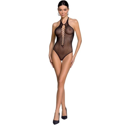 Passion Woman Bs088 Black Bodystocking One Size