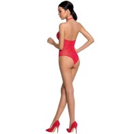 Bodystocking Rojo BS088 de Passion para Seducción Irresistible