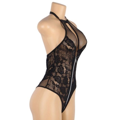 Sublime Floral Lace Teddy for Sensual Elegance