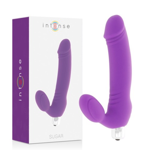 Intense - Sugar Seven Speeds Dildo de Silicona Lila