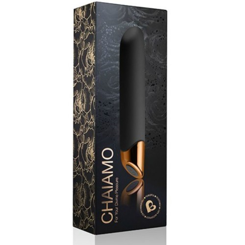 Chaiamo Black Powerful Vibrator