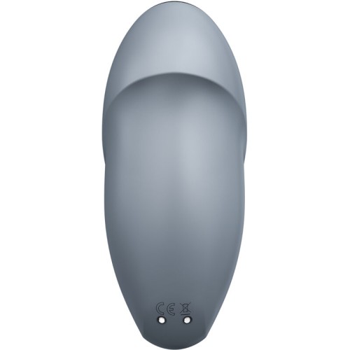 Satisfyer Tap & Climax 1 Lay-on Vibrator Gray