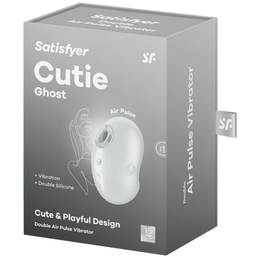 Satisfyer Cutie Ghost Lay-on Vibrator for Clitoral Pleasure