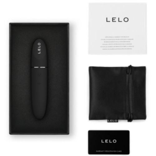 Mia 3 Black Compact Personal Vibrator for Travel