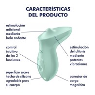 Vibrador Clítoris Menta Exciterrr de Satisfyer para el Máximo Placer