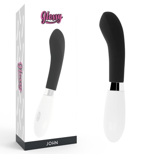 Vibrador Negro Curvado Natural para Máximo Placer