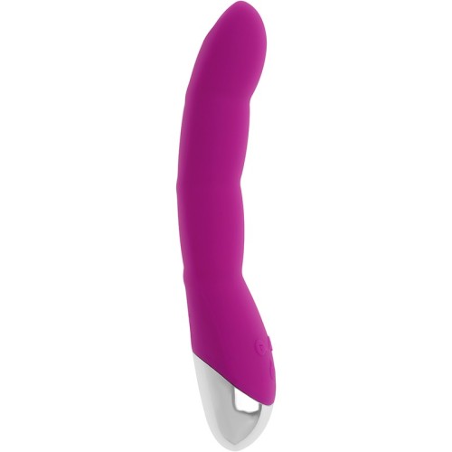 Vibrador Ohmama 21.5 cm 6 Modos y 6 Velocidades Lila