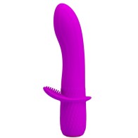 Pretty Love Troy Rechargeable Vibrator Purple