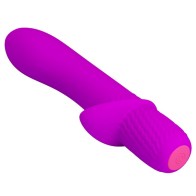 Pretty Love Troy Rechargeable Vibrator Purple