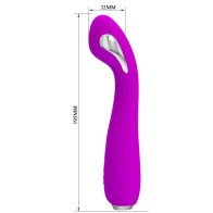 Pretty Love - Hector Vibrador Electroshock Recargable & Impermeable Morado - Tecnología Avanzada de Electroshock