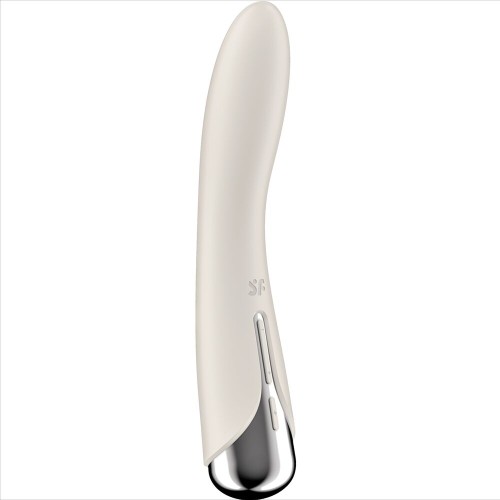 Satisfyer Vibrador Rotador G-spot Beige