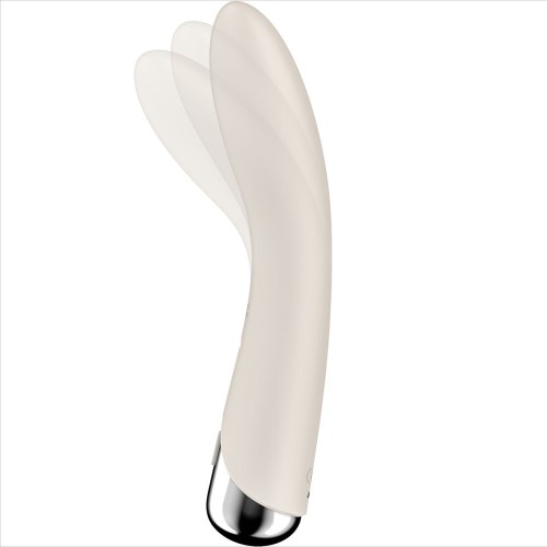 Satisfyer Vibrador Rotador G-spot Beige