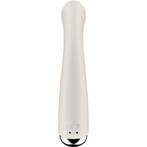 Satisfyer G-sport 1 Vibrador Rotador Beige - Sensación Definitiva