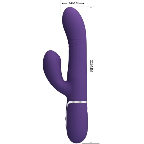 Pretty Love Vibrador Punto G Multifuncional Morado Placer