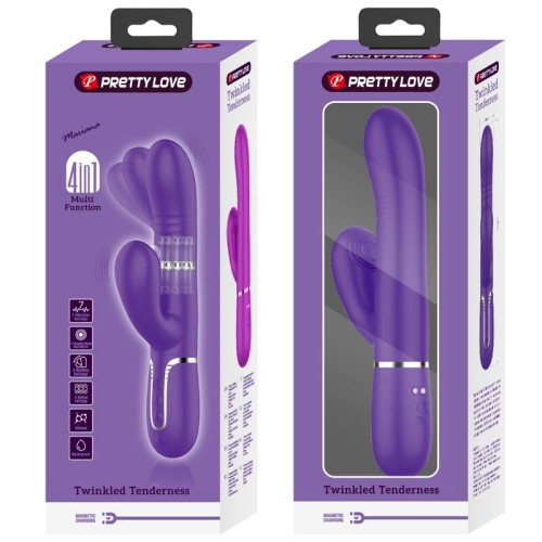 Pretty Love Multifunction G-Spot Vibrator Purple Pleasure